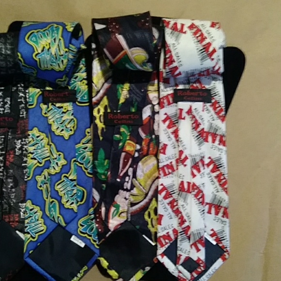 Roberto Cellini Bundle (6pc) Men's Ties - Picture 2 of 4